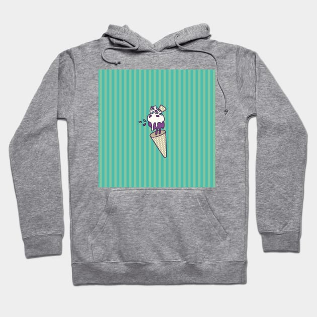 Icecream Gravity Big Hoodie by XOOXOO